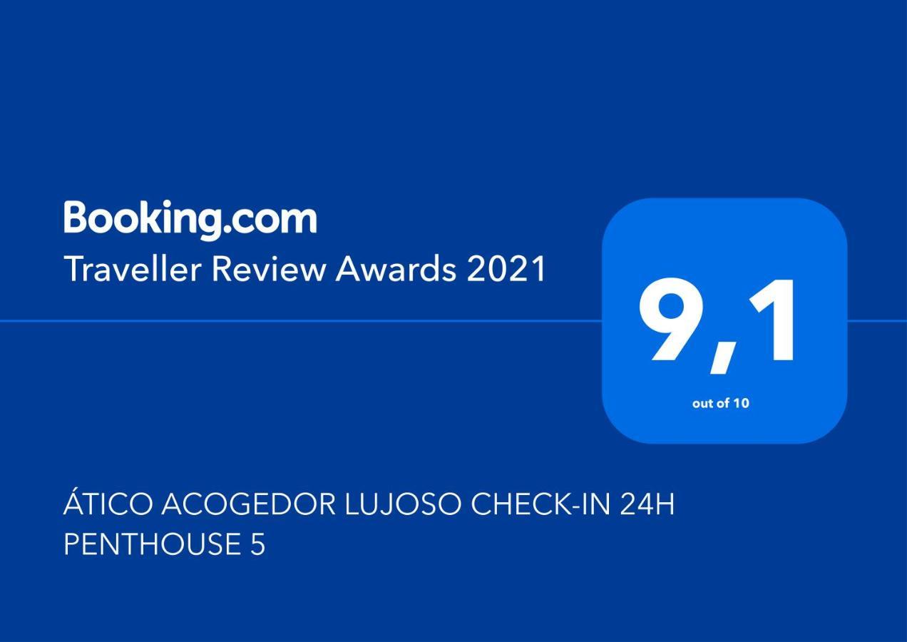 Atico Acogedor Lujoso Check-in 24h Penthouse 5 Planta 5 Apartament